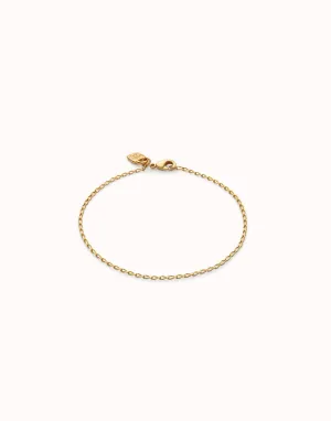 Bracelet en or plaqué 18 carats Hazte Gold PUL2501ORO0000 Bijoux et accessoires Unode50