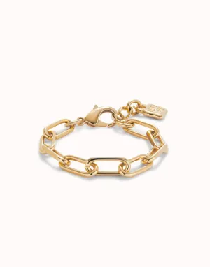 Bracelet en métal plaqué or 18 carats PUL2468ORO000 Unode50 Bijoux et accessoires
