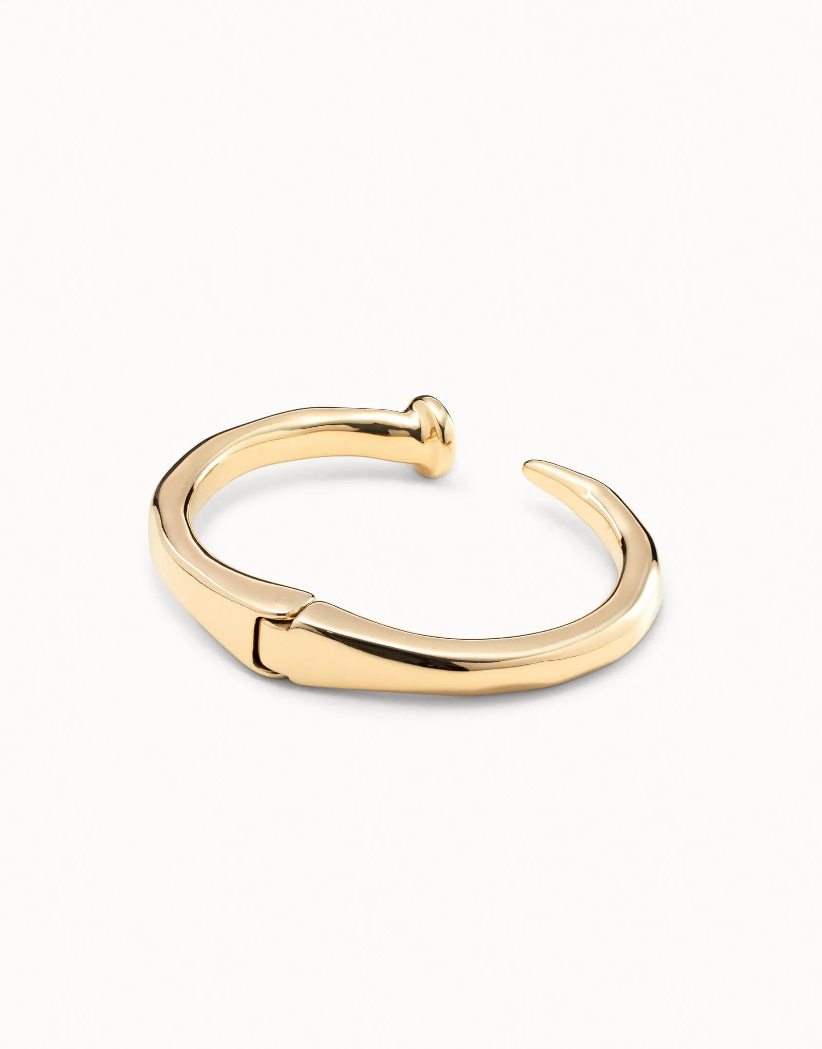 Bracelet Bangle en Or Plaqué 18k San Valentin PUL1821ORO0000 Bijoux et Accessoires Unode50