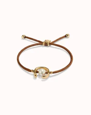 Bracelet en or plaqué 18k marron Ser Diferente PUL2505CAMORO0M Unode50 Bijoux et accessoires