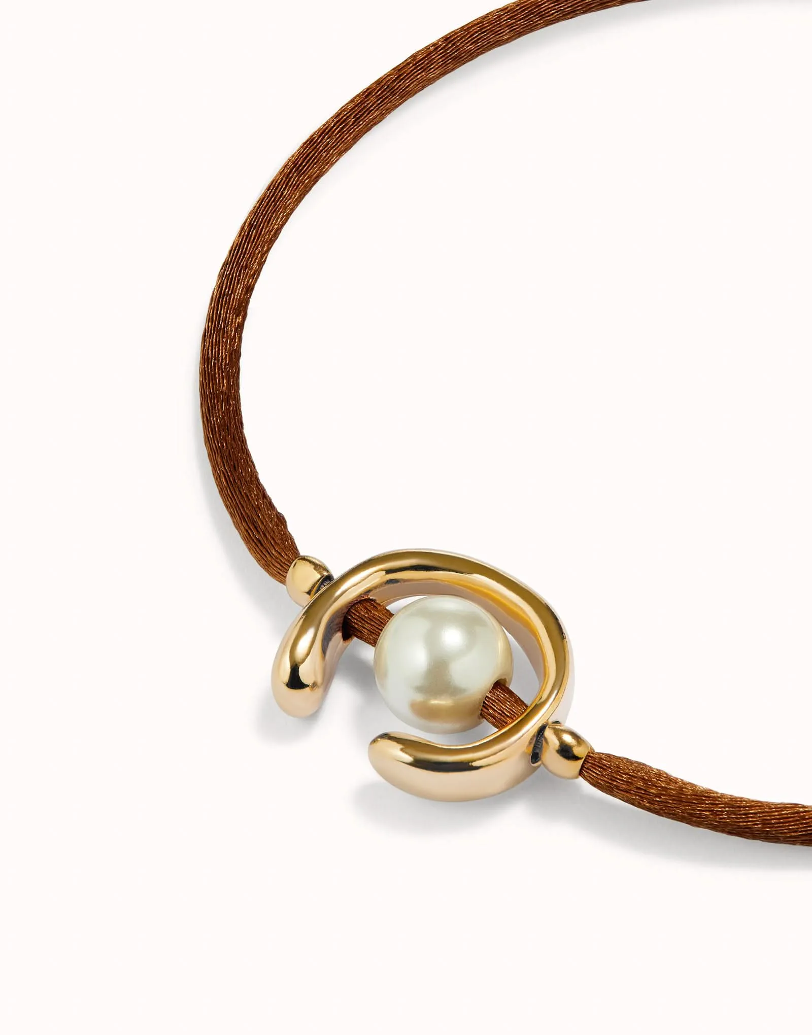 Bracelet en or plaqué 18k marron Ser Diferente PUL2505CAMORO0M Unode50 Bijoux et accessoires