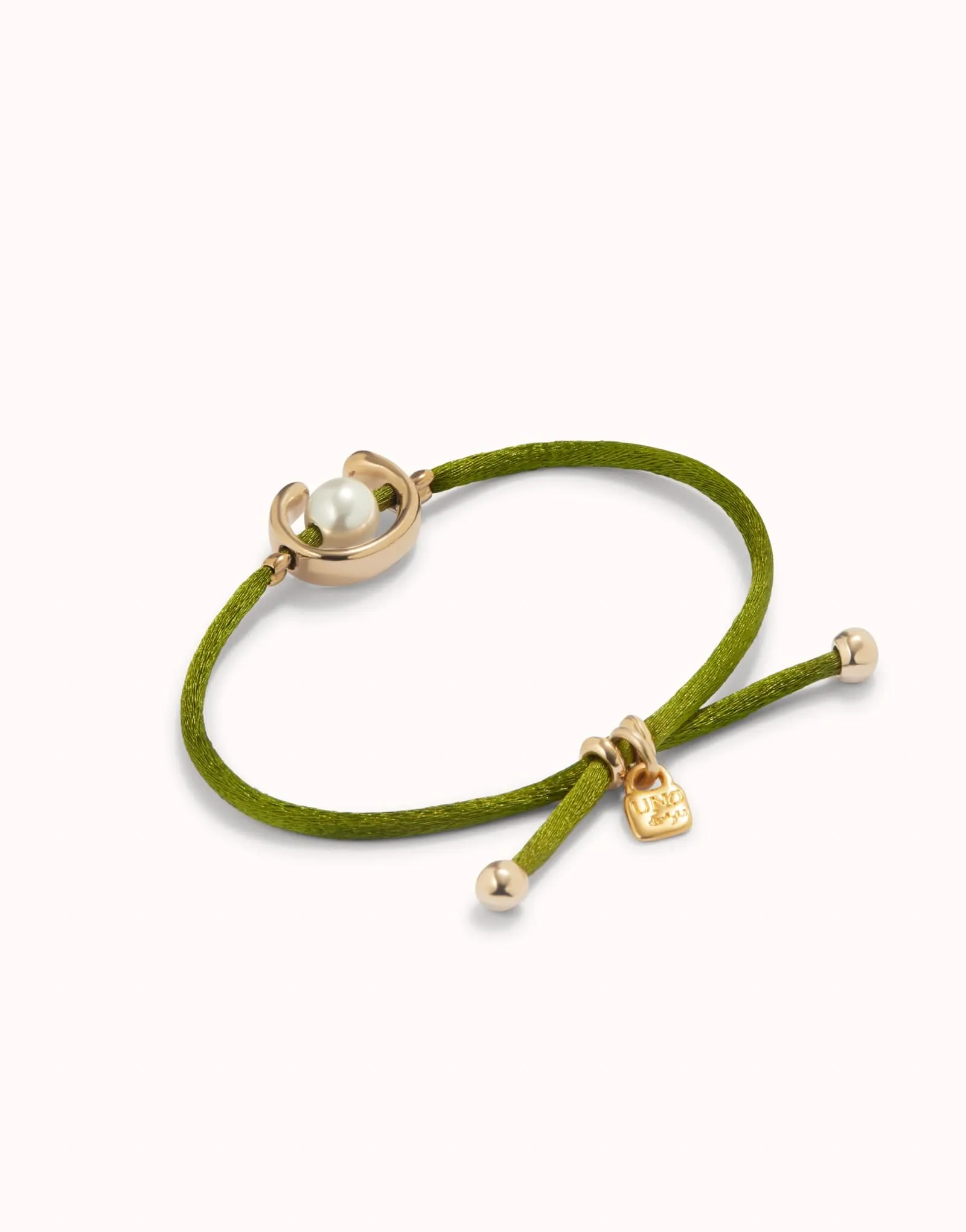 Bracelet plaqué or 18k Ser Diferente vert foncé PUL2505VDOORO0M Unode50 Bijoux et accessoires