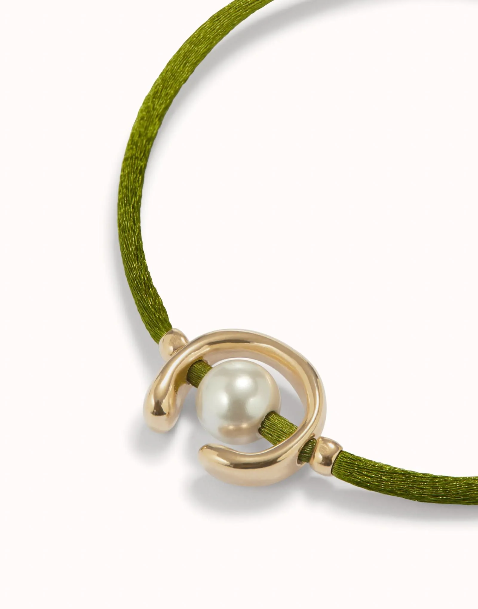 Bracelet plaqué or 18k Ser Diferente vert foncé PUL2505VDOORO0M Unode50 Bijoux et accessoires