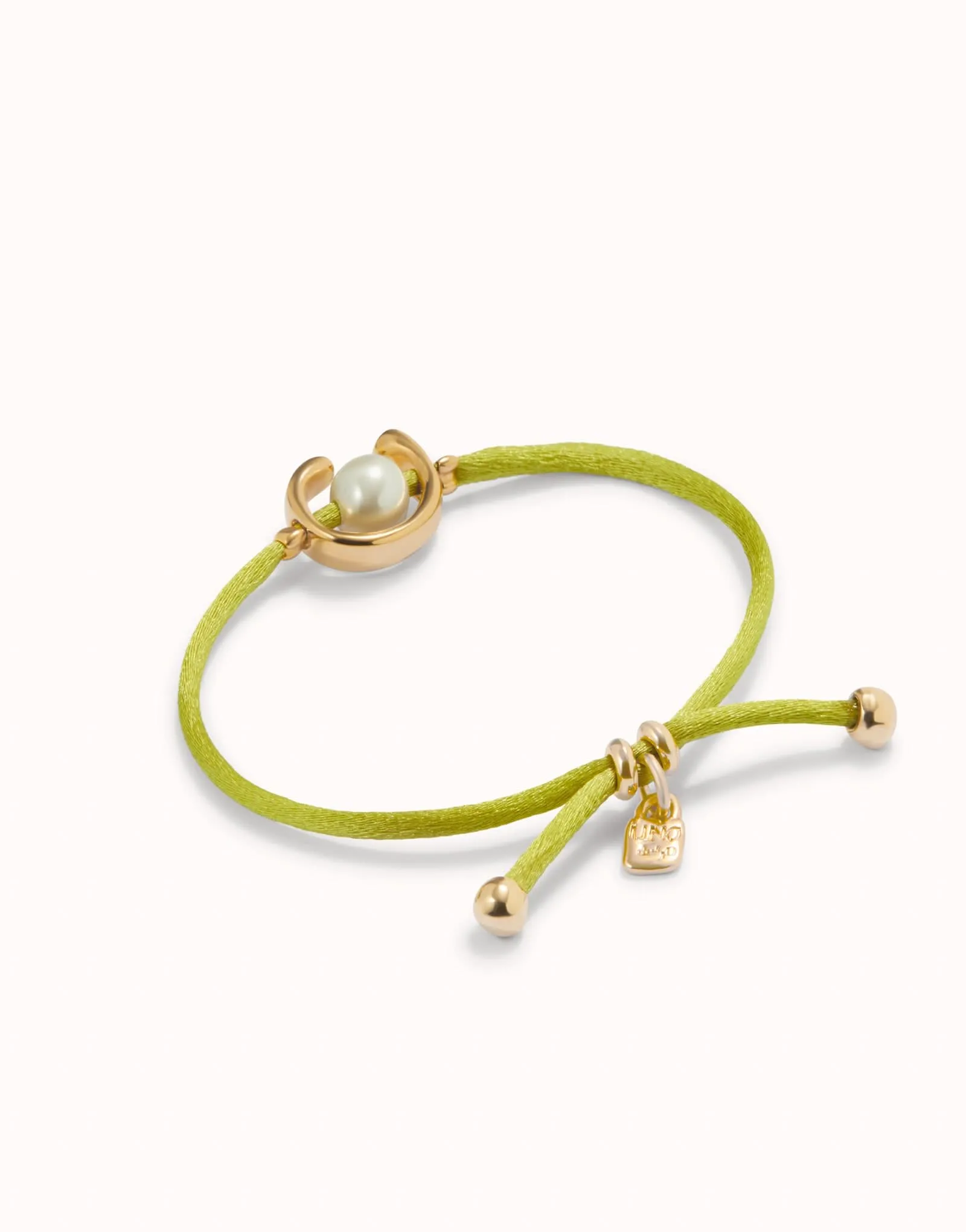 Bracelet en or plaqué 18k vert lime Ser Diferente PUL2505VDLORO0M Unode50 Bijoux et accessoires