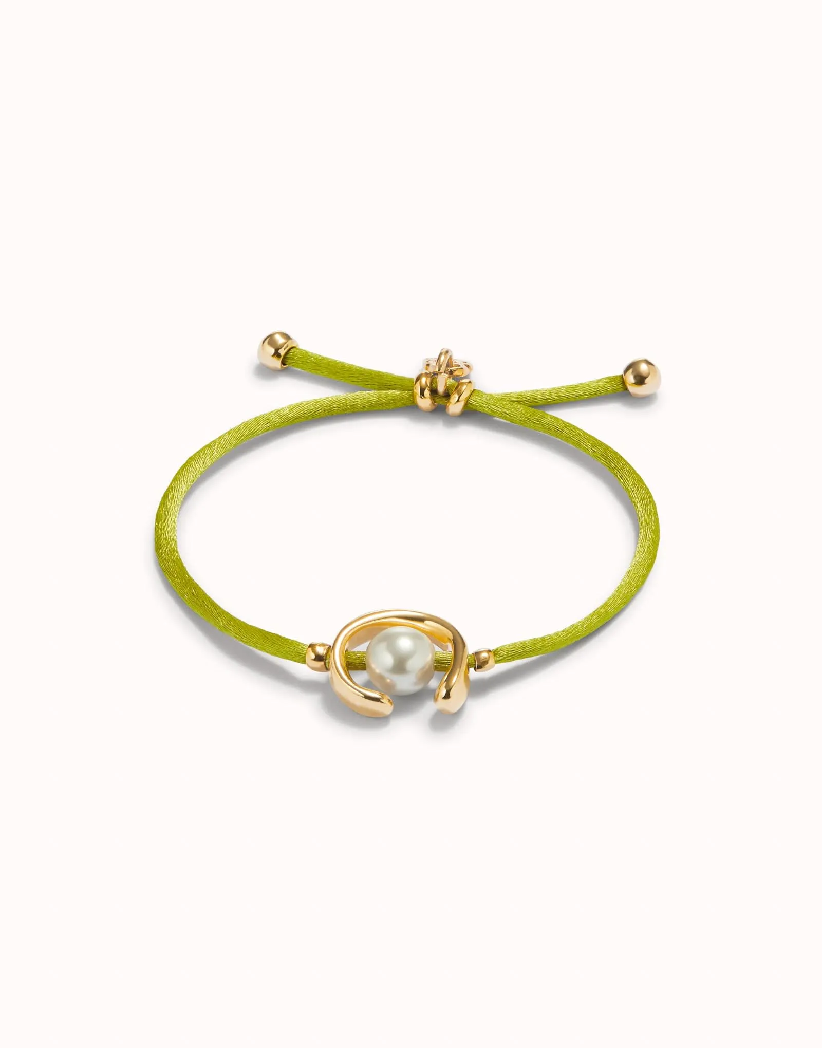 Bracelet en or plaqué 18k vert lime Ser Diferente PUL2505VDLORO0M Unode50 Bijoux et accessoires
