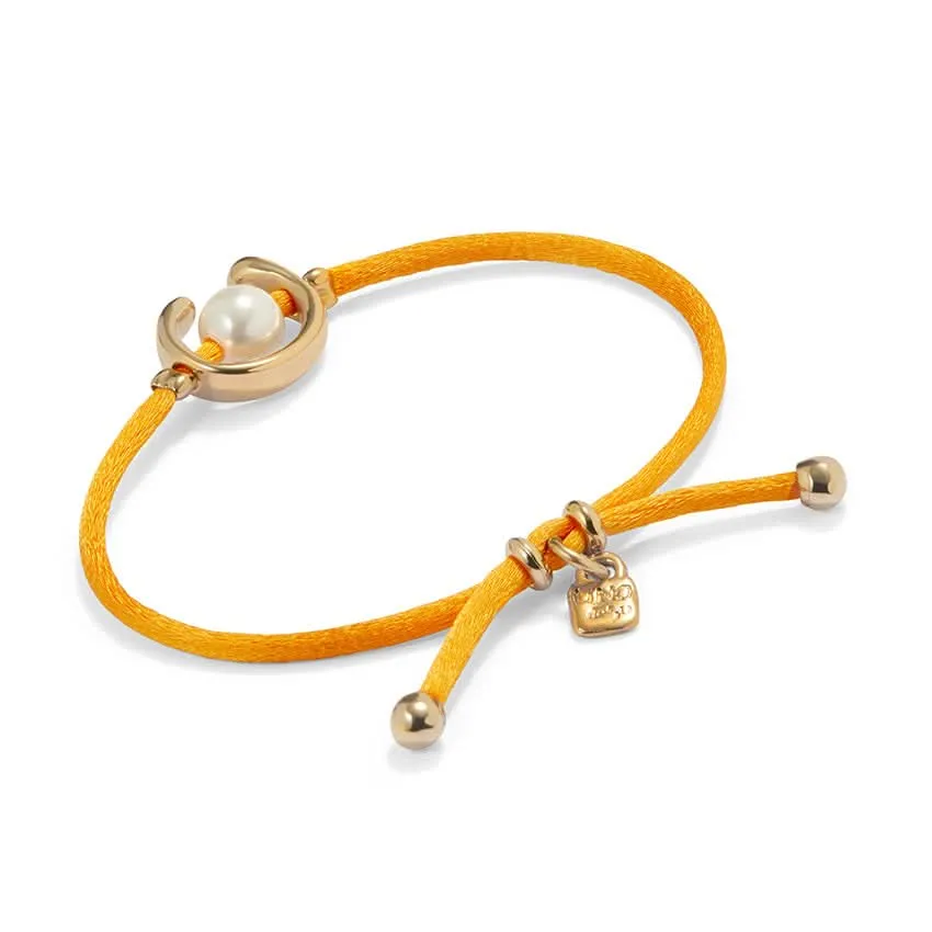 Bracelet en or plaqué 18 carats Ser Diferente orange PUL2505NRJORO0M Unode50 Bijoux et accessoires