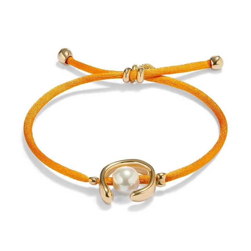 Bracelet en or plaqué 18 carats Ser Diferente orange PUL2505NRJORO0M Unode50 Bijoux et accessoires