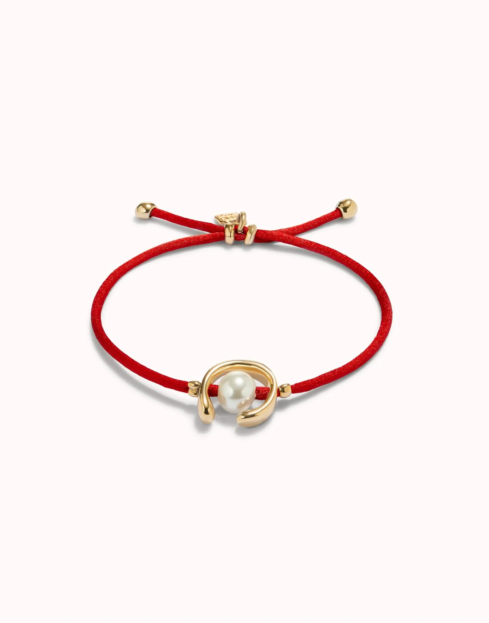 Bracelet Rouge Ser Diferente Plaqué Or 18k PUL2505ROJORO0M Bijoux Et Accessoires Unode50