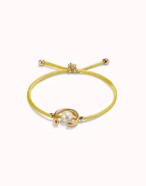 Bracelet Jaune Ser Diferente Plaqué Or 18k PUL2505AMRORO0M Unode50 Bijoux et Accessoires