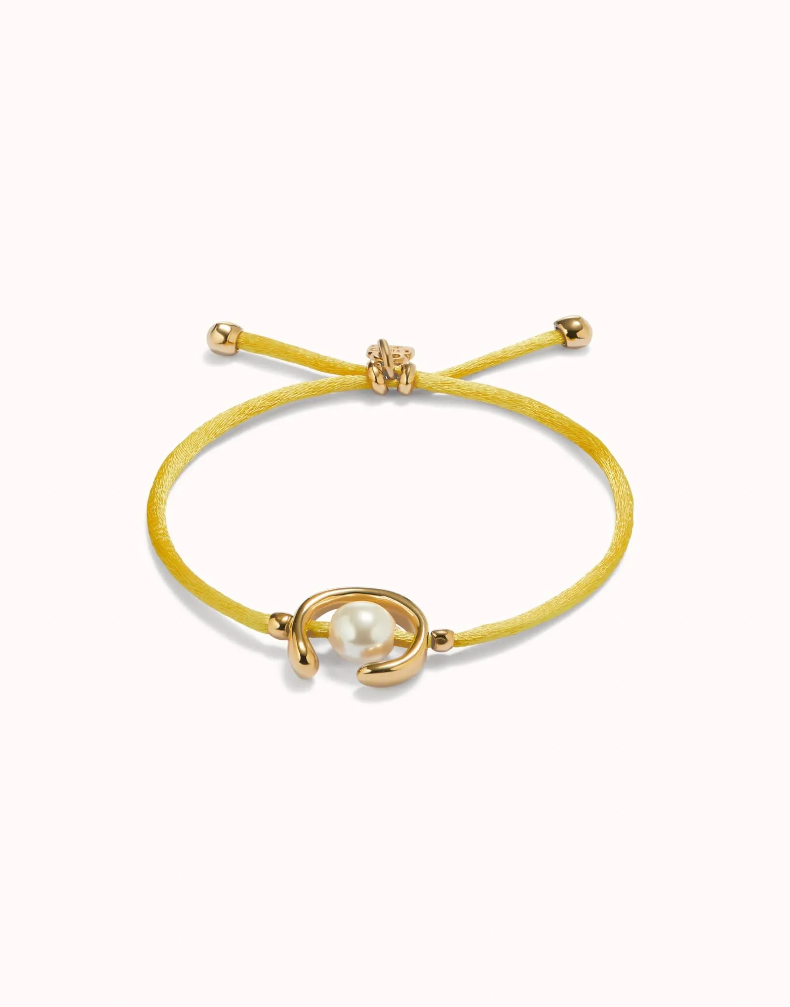 Bracelet Jaune Ser Diferente Plaqué Or 18k PUL2505AMRORO0M Unode50 Bijoux et Accessoires