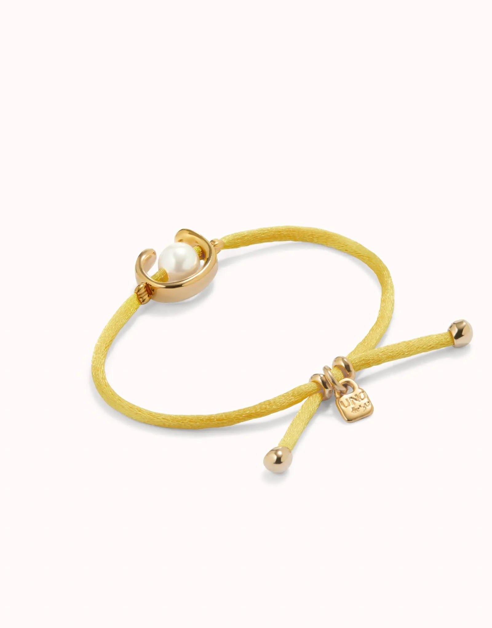 Bracelet Jaune Ser Diferente Plaqué Or 18k PUL2505AMRORO0M Unode50 Bijoux et Accessoires