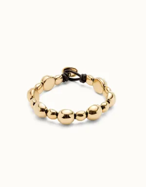 Bracelet en or plaqué 18 carats Ser Intrepida Or PUL2532ORO0000 Unode50 Bijoux et Accessoires