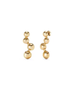 Boucles d'oreilles en or plaqué 18k Ser Intrepida Or PEN0999ORO0000U Unode50 Bijoux et accessoires