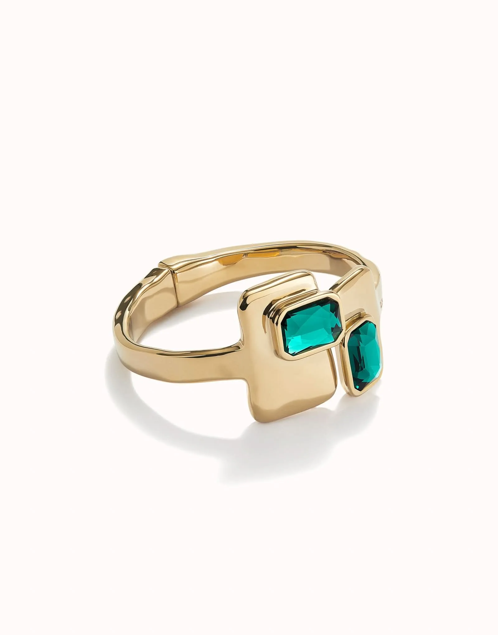Bracelet Bangle Magnétique Vert Plaqué Or 18k PUL2486VRDORO0 Unode50 Bijoux Et Accessoires