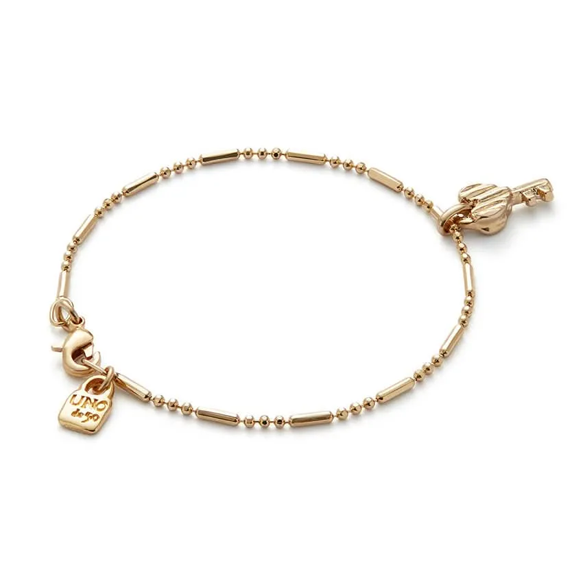 Bracelet en or plaqué 18 carats Ser Unico PUL2571ORO0000 Unode50 Bijoux et accessoires