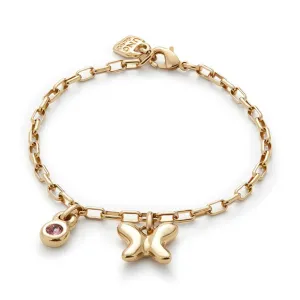 Bracelet Ser Unico Violet Plaqué Or 18k PUL2570MORORO0 Unode50 Bijoux et Accessoires