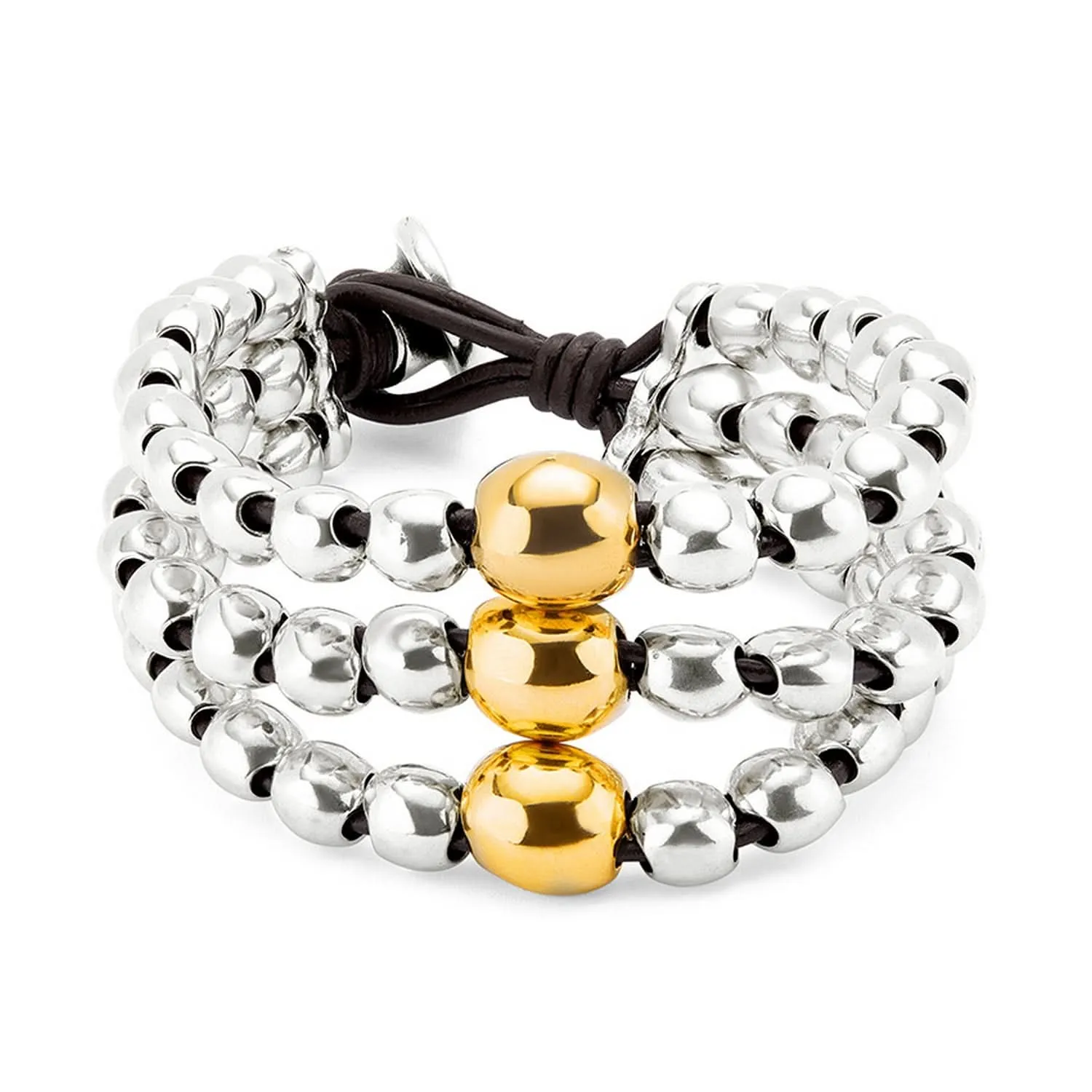 Bracelet en or plaqué argent sterling 18 carats Ser Intrepida or PUL2550OROMTL0 Unode50 Bijoux et accessoires