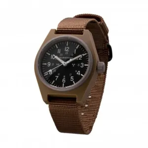 Montre mécanique polyvalente (GPM) en nylon balistique 34mm couleur sable désert