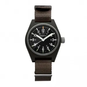 Montre General Purpose Quartz MaraGlo (GPQ) Nylon DEFSTAN 34mm vert sauge