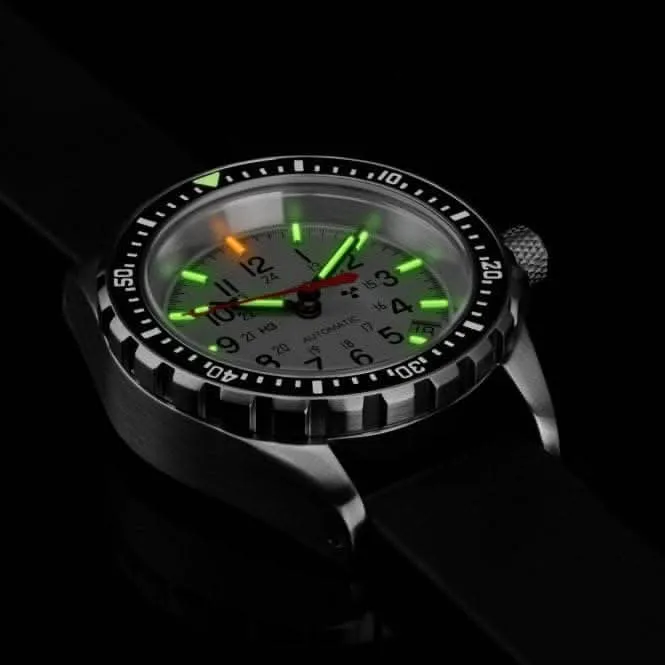 Montre automatique de plongée moyenne Arctic Edition 36mm (MSAR Auto) en acier inoxydable