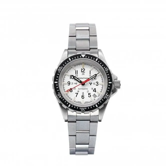 Montre automatique de plongée moyenne Arctic Edition 36mm (MSAR Auto) en acier inoxydable