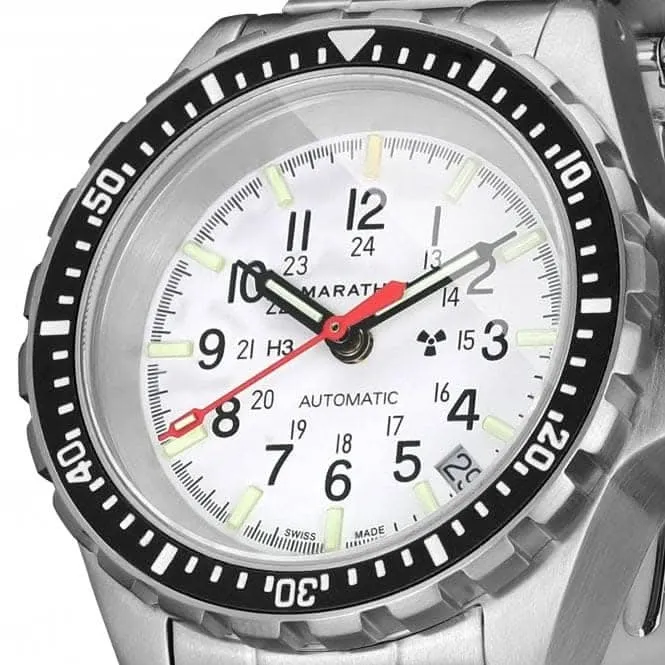 Montre automatique de plongée moyenne Arctic Edition 36mm (MSAR Auto) en acier inoxydable