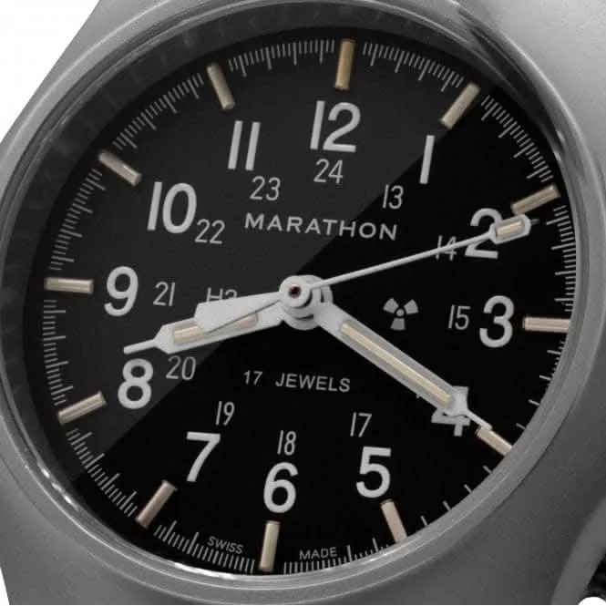 Montre mécanique Officer 36mm (GPM) en nylon balistique