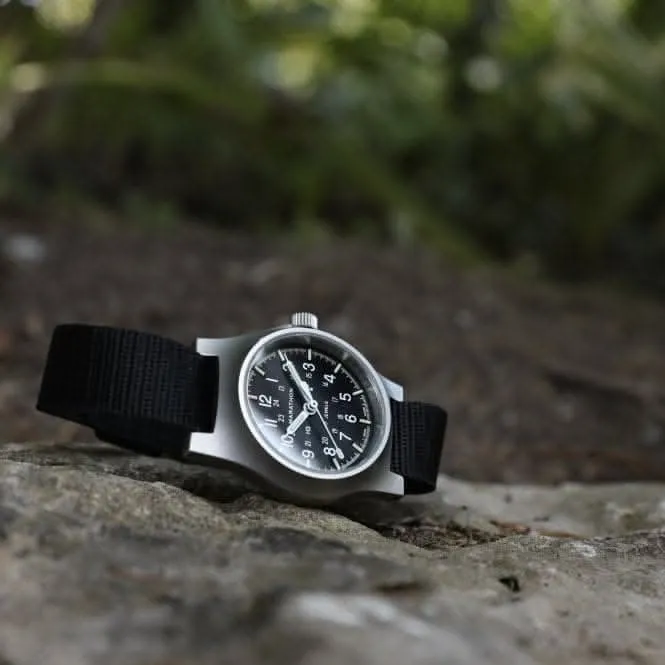 Montre mécanique Officer 36mm (GPM) en nylon balistique