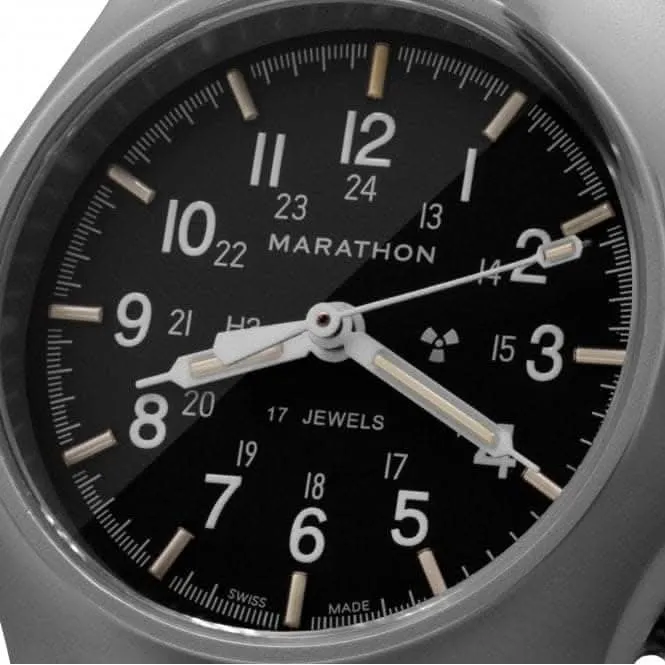 Montre mécanique officier 36mm (GPM) en nylon DEFSTAN