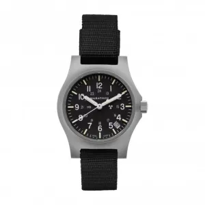 Montre à quartz Officer 36mm avec date (GPQ-D) en nylon balistique