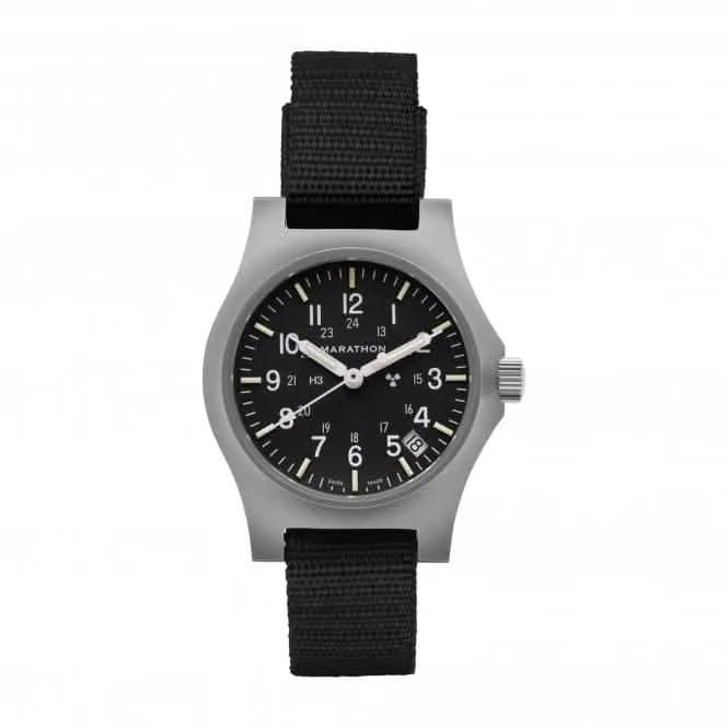Montre à quartz Officer 36mm avec date (GPQ-D) en nylon balistique