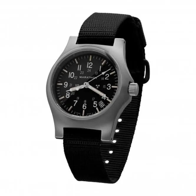 Montre à quartz Officer 36mm avec date (GPQ-D) en nylon balistique