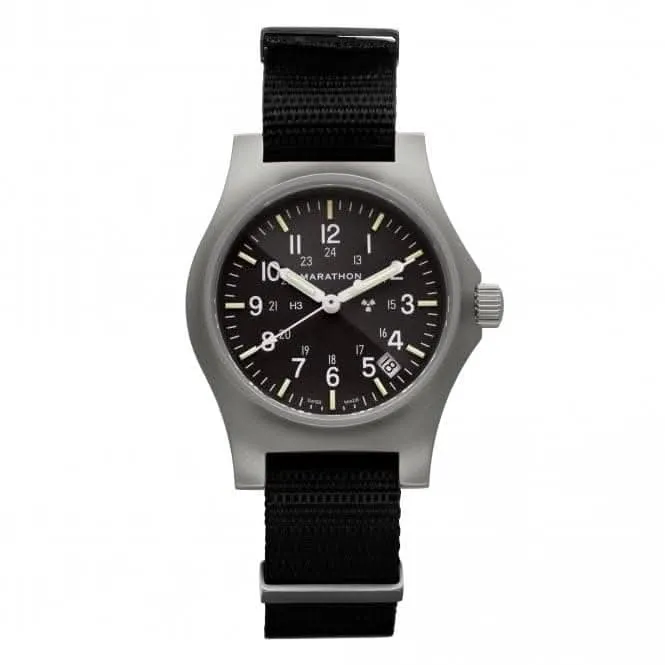 Montre Quartz Officier 36mm avec Date (GPQ-D) Nylon DEFSTAN