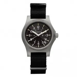 Montre Quartz Officier 36mm avec Date (GPQ-D) Nylon DEFSTAN