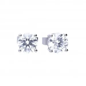 Boucles d'oreilles à 4 griffes en zirconium cubique 1ct E5907 - Diamonfire Jewellery