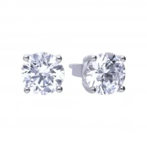 4 Clous Cubiques en Zirconium 2ct E5908 Bijoux Diamonfire