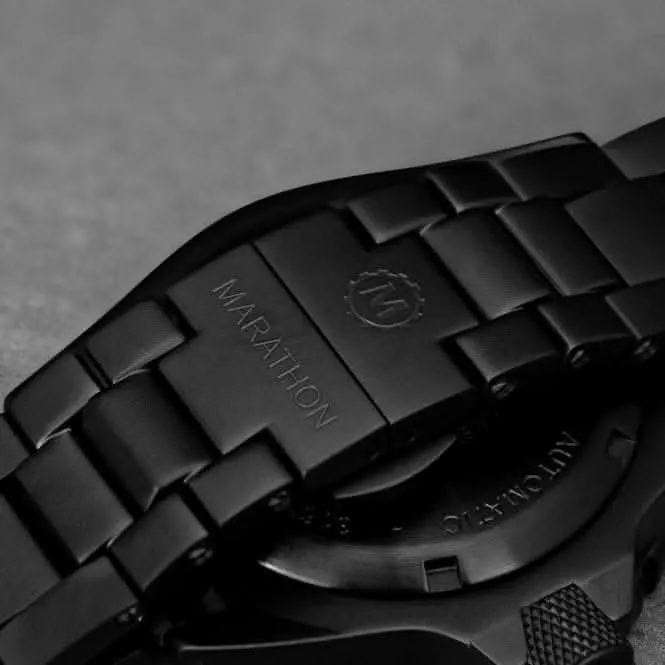 Montre automatique de plongée grande taille 41mm Anthracite (GSAR) en acier inoxydable
