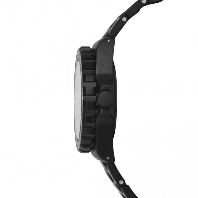 Montre automatique de plongée grande taille 41mm Anthracite (GSAR) en acier inoxydable