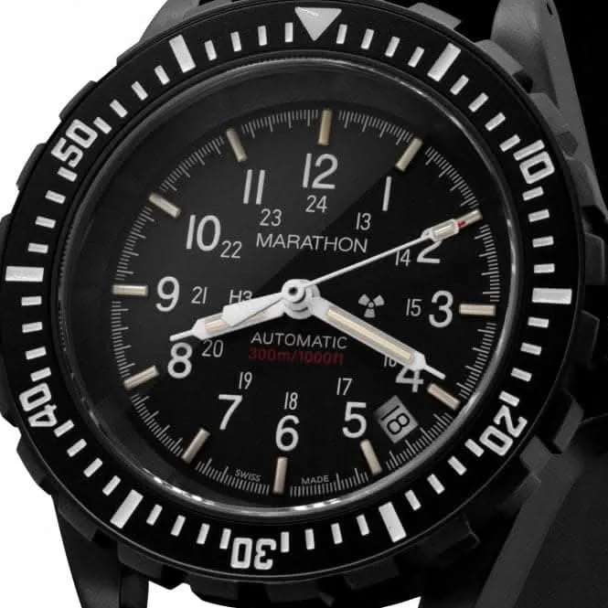 Montre automatique de plongée grande taille 41mm Anthracite (GSAR) en acier inoxydable