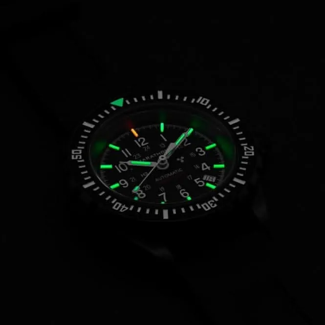 Montre automatique de plongée grande taille 41mm Anthracite (GSAR)