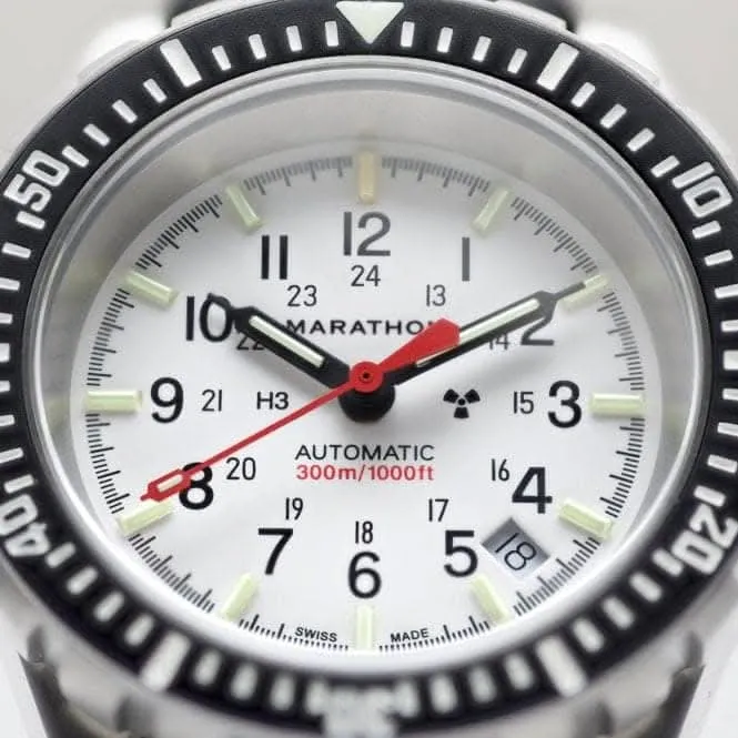 Montre automatique de plongée grande taille 41mm Arctic Edition en acier inoxydable (GSAR)