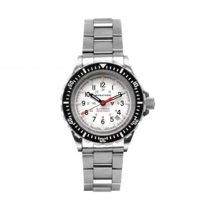 Montre automatique de plongée grande taille 41mm Arctic Edition en acier inoxydable (GSAR)