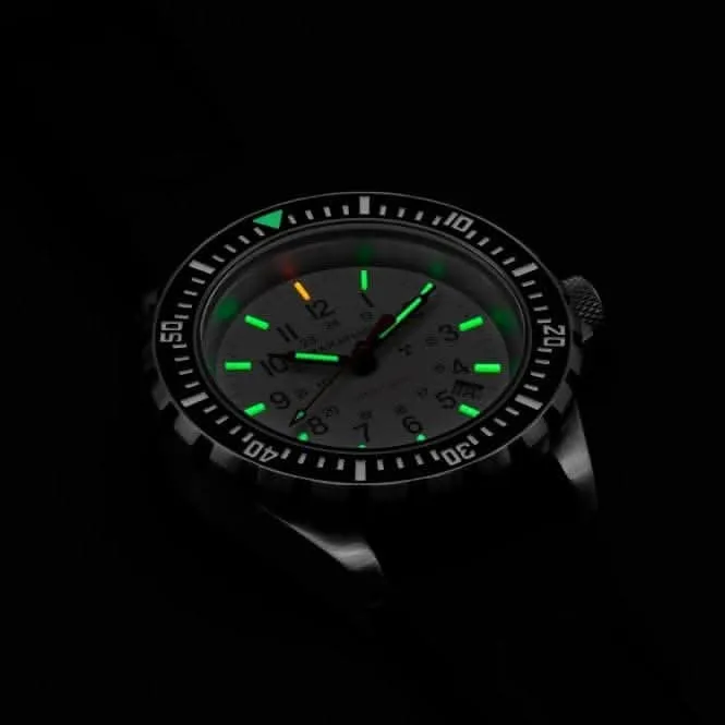 Montre à quartz plongeante grande taille Arctic Edition 41mm (TSAR) en acier inoxydable