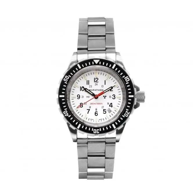 Montre à quartz plongeante grande taille Arctic Edition 41mm (TSAR) en acier inoxydable