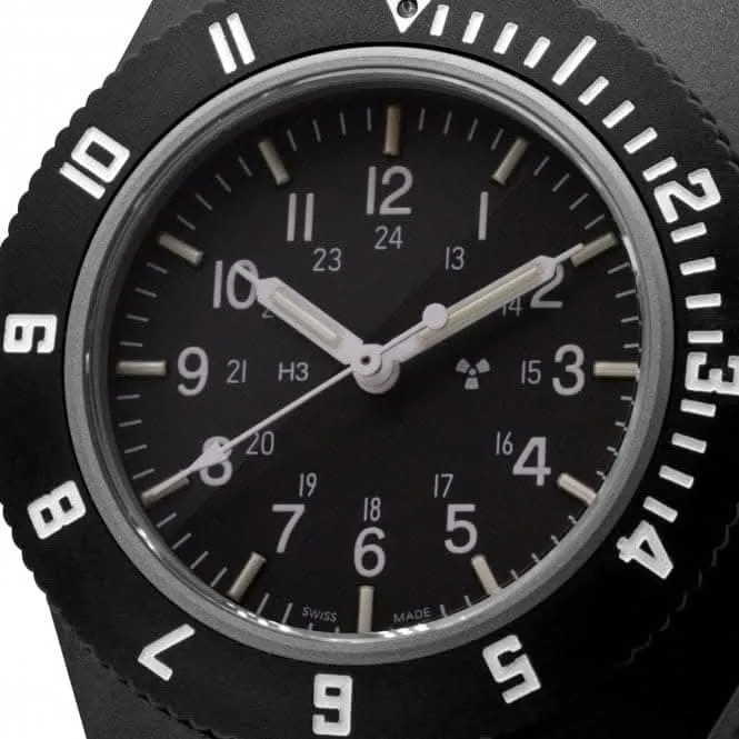 Montre Pilote Navigator en nylon balistique noir 41mm