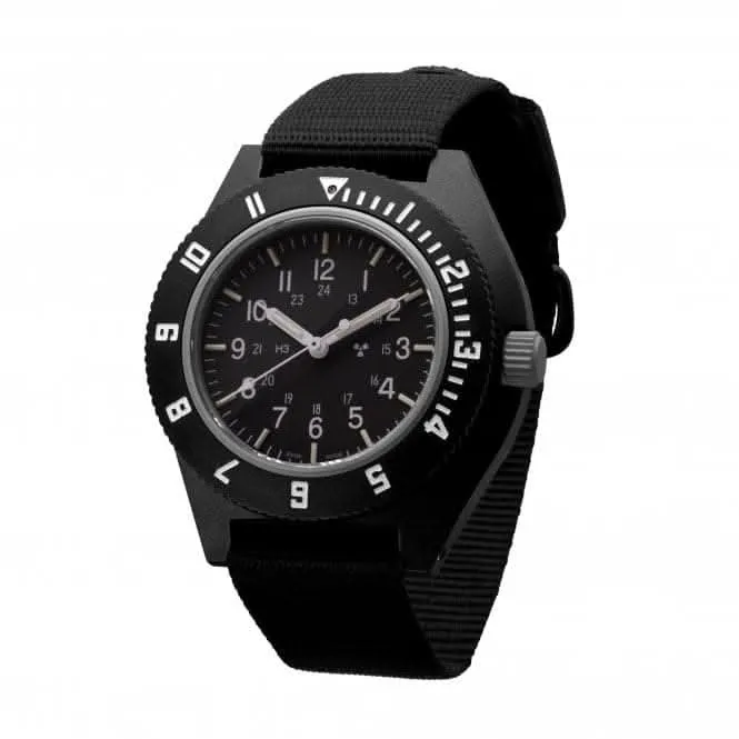 Montre Pilote Navigator en nylon balistique noir 41mm