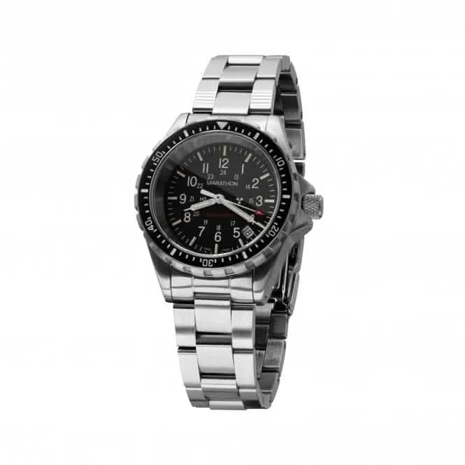 Montre plongeante quartz 41mm grand modèle (TSAR) en acier inoxydable