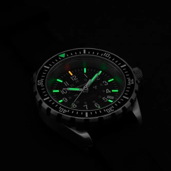 Montre plongeante quartz 41mm grand modèle (TSAR) en acier inoxydable