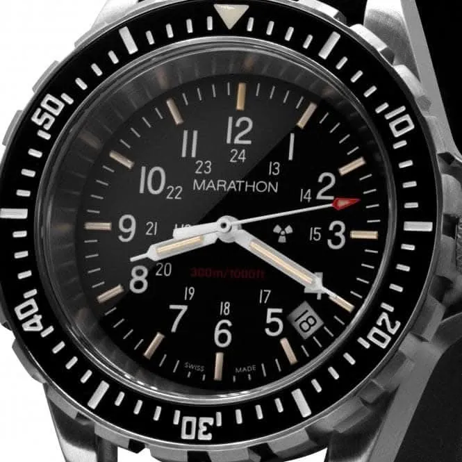 Montre plongeante quartz 41mm grand modèle (TSAR) en acier inoxydable