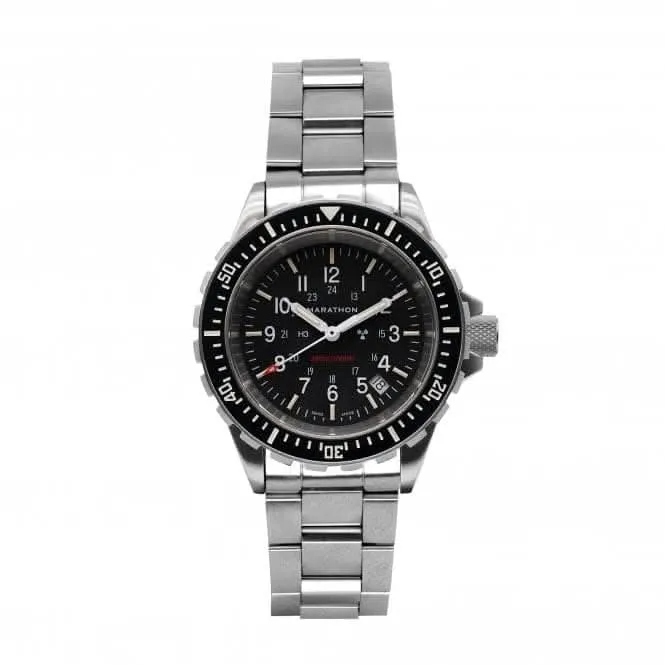 Montre plongeante quartz 41mm grand modèle (TSAR) en acier inoxydable